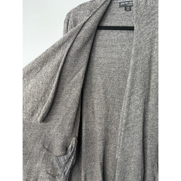 Barefoot Dreams CozyChic Lite Cardigan L/XL Gray Soft Cozy Loungewear - Picture 6 of 9